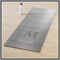 Personalizado de moda Monograma Guión metálico cep