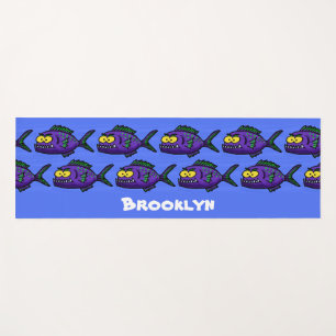 Esterilla De Yoga Personalizado de pescado piraña
