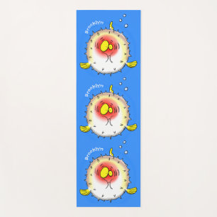 Esterilla De Yoga Personalizado de pescado porcupy de marisco de pur