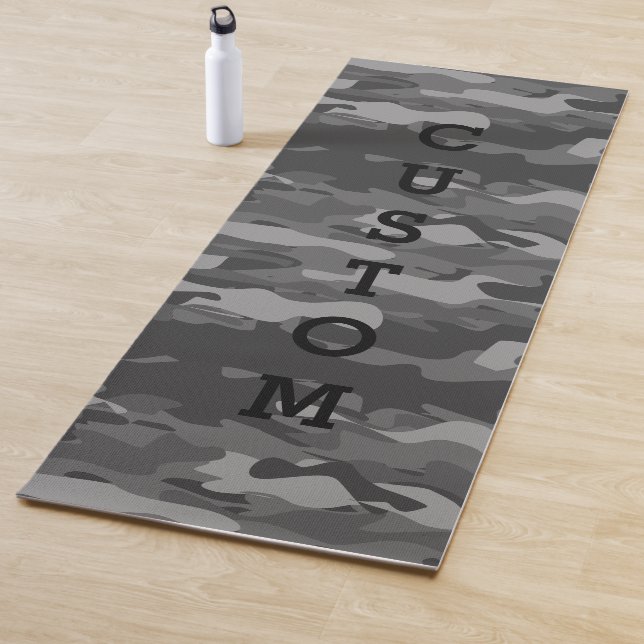 Esterilla De Yoga Personalizado del patrón de camuflaje del ejército (In situ)