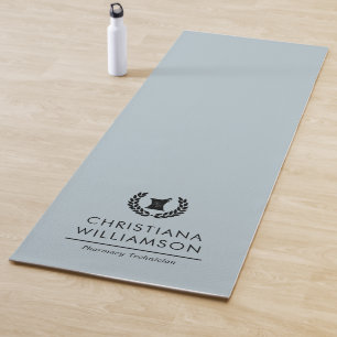 Esterilla De Yoga Personalizado Elegante Farmacia Farmacéutica Perso