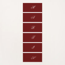 Personalizado moderno Color rojo oscuro