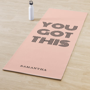 Esterilla De Yoga Personalizado Rosa de Peachy TIENES ESTE MOTIVO