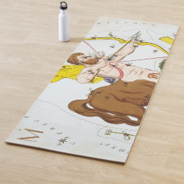 Esterilla De Yoga Personalizado Sagittarius Constellation Horoscope 