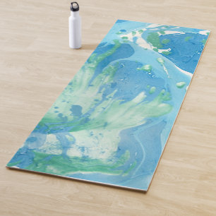 Esterilla De Yoga Personalizar la plantilla de arte abstracta modern
