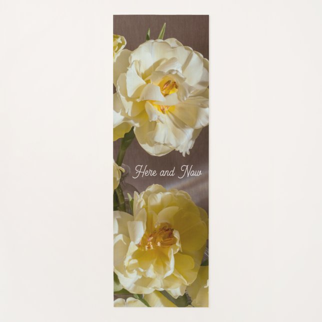 Esterilla De Yoga Personalized and elegant floral (Anverso)