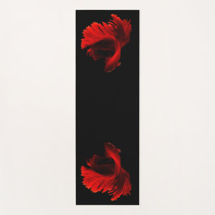 Esterilla De Yoga Pescado rojo ruby de combate siamés