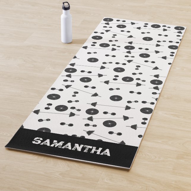 Esterilla De Yoga Peso Formación Fitness Dumbbell Bodybuilding Nombr (In situ)