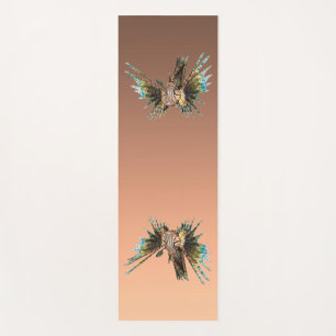 Esterilla De Yoga Pez león - Diseño abstracto - Recortado de una fot