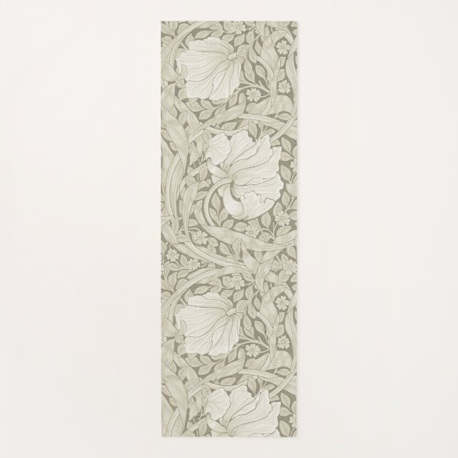 Esterilla De Yoga Pimpernel Ivory, William Morris (Anverso)