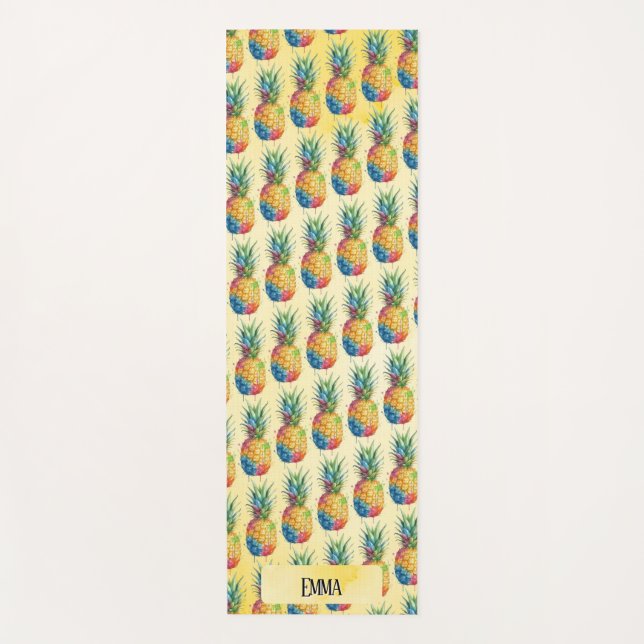 Esterilla De Yoga Piña (Anverso)