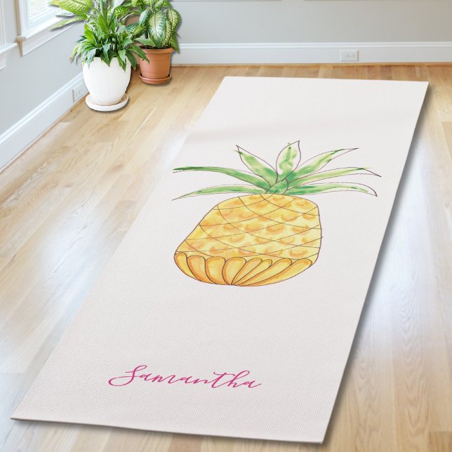 Esterilla De Yoga Piña personalizada (Subido por el creador)