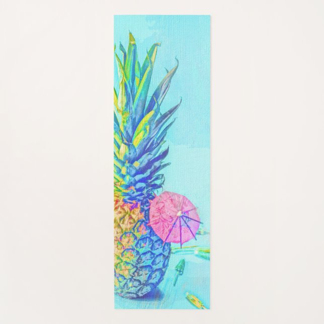 Esterilla De Yoga Piña Tropical (Anverso)