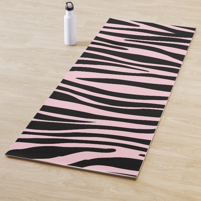 Esterilla De Yoga Pink de impresión de cebra de moda (In situ)