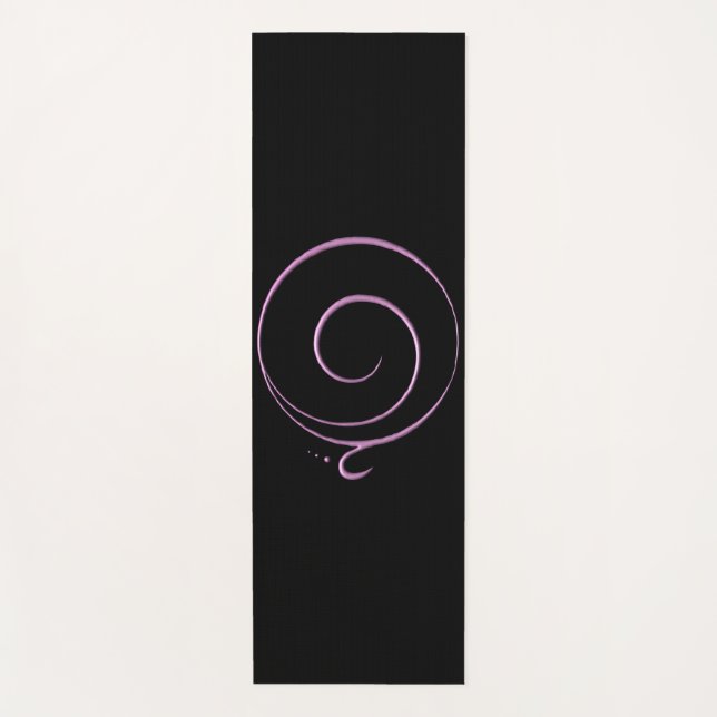 Esterilla De Yoga Pink Gratitude  (Anverso)