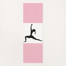 Esterilla De Yoga Pink Lady Silhouette