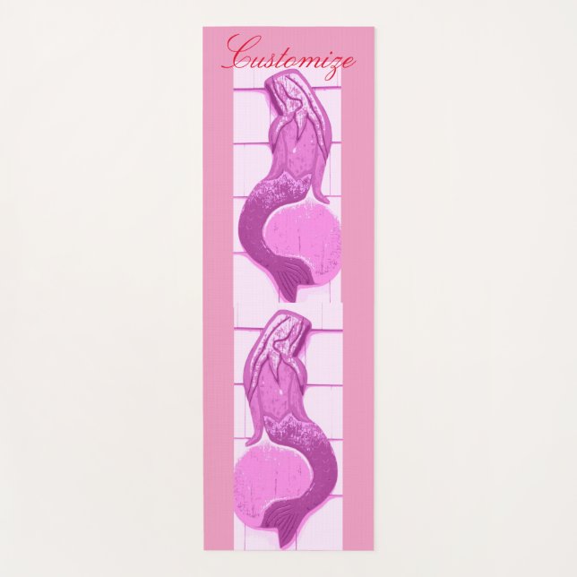 Esterilla De Yoga Pink Mermaids Thunder_Cove (Anverso)