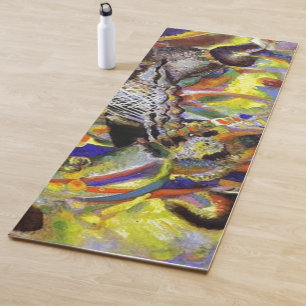Esterilla De Yoga Pintura de arte abstracta de Kandinsky