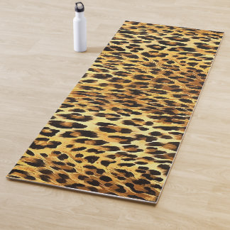 Esterilla De Yoga Pintura de patrón de camuflaje de puntos leopardo