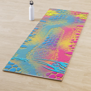 Esterilla De Yoga PIRÓN - fractal decorativo moderno -