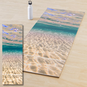 Esterilla De Yoga Piso Oceánico Salvaje y Libre Playa de Verano