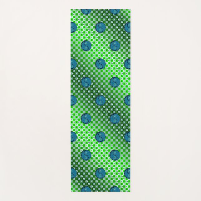 Esterilla De Yoga Pisos y cabra de agua (Anverso)