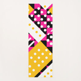 Esterilla De Yoga Pizarras rosas y amarillas