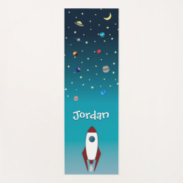 Esterilla De Yoga Planes de cohetes de estrellas personalizadas Espa