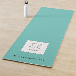 Esterilla De Yoga Plantilla de logotipo de negocios Fitness Entrenam