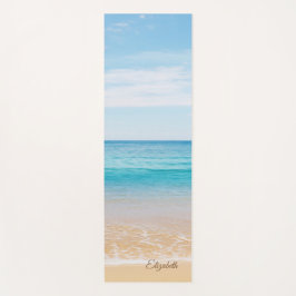 Esterilla De Yoga Playa tropical, arena - Personalizada