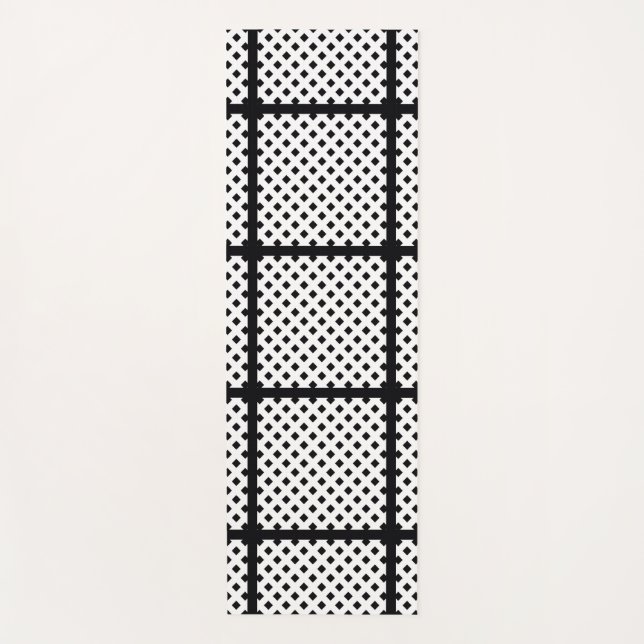 ESTERILLA DE YOGA PLAZA NEGRA TRENDY (Anverso)