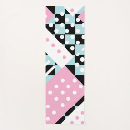 Esterilla De Yoga Polvo azul y rosa