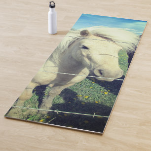 Esterilla De Yoga Pony blanco