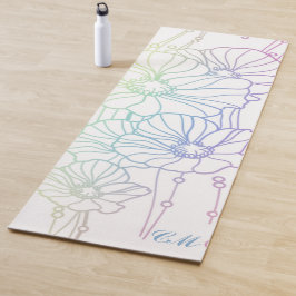 Esterilla De Yoga Poppies