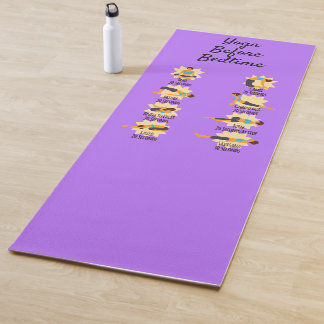 Esterilla De Yoga Posturas de Yoga Antes de Dormir Rutina Posturas C