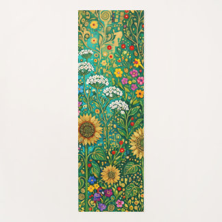 Esterilla De Yoga Prado de girasoles de Klimt