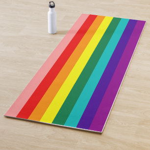 Esterilla De Yoga Primera bandera del orgullo arco iris