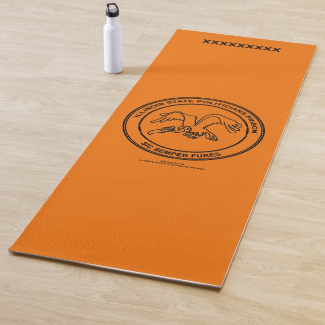 Esterilla De Yoga Prisión de políticos estatales de Illinois (In situ)