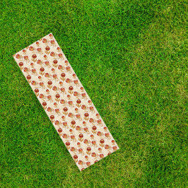 Esterilla De Yoga Protea Flor Desierto Patrón rosa floral