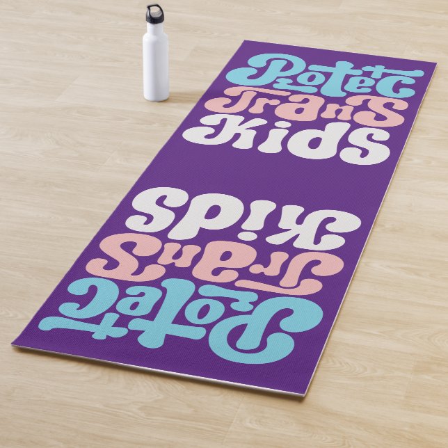 Esterilla De Yoga Proteger a los niños transexuales de yoga (In situ)