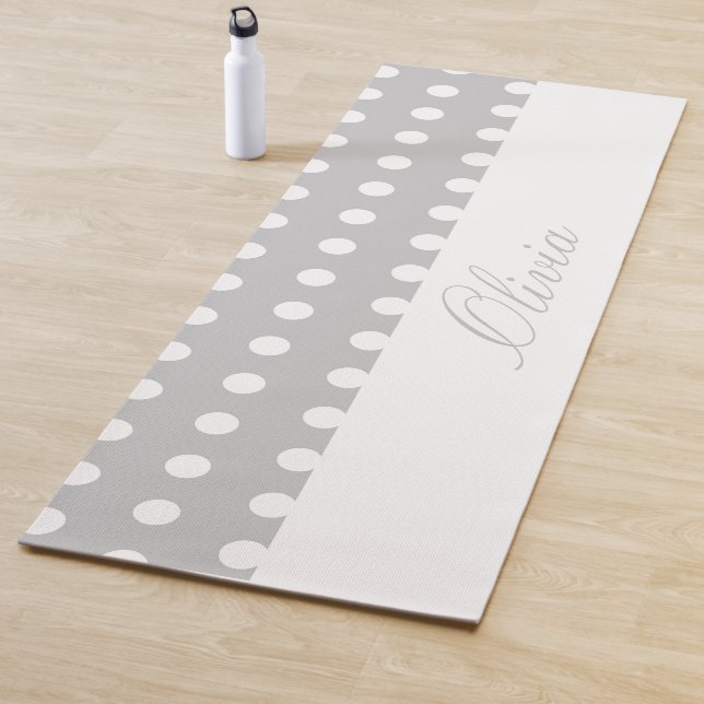 Esterilla De Yoga Purple Poka Dots (In situ)