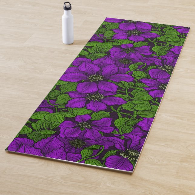 Esterilla De Yoga Púrpura Clematis (In situ)