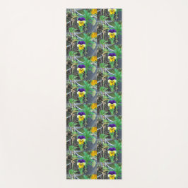 Esterilla De Yoga Púrpura y amarilla