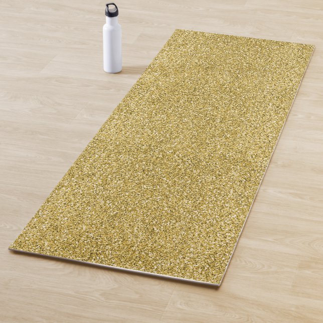 Esterilla De Yoga Purpurina Gold Glitzy (In situ)