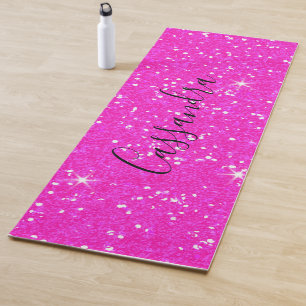 Esterilla De Yoga Purpurina Hotelero Personalizado de moda