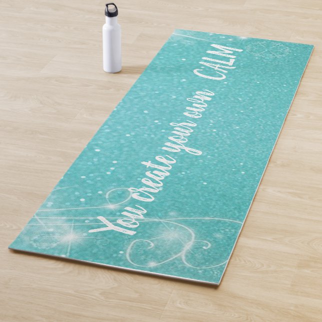 Esterilla De Yoga Purpurinoso de moda: crea su propia calma (In situ)