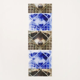 Esterilla De Yoga Raccón sobre alfombras de yoga