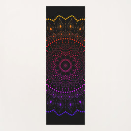 Esterilla De Yoga Rainbow Mandala