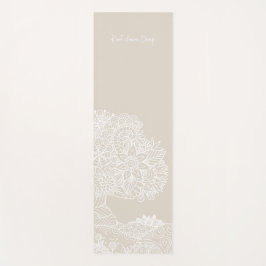 Esterilla De Yoga Raíz Abajo Árbol Profundo De La Vida Diseño Mandal