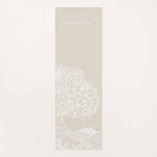 Esterilla De Yoga Raíz Abajo Árbol Profundo De La Vida Diseño Mandal